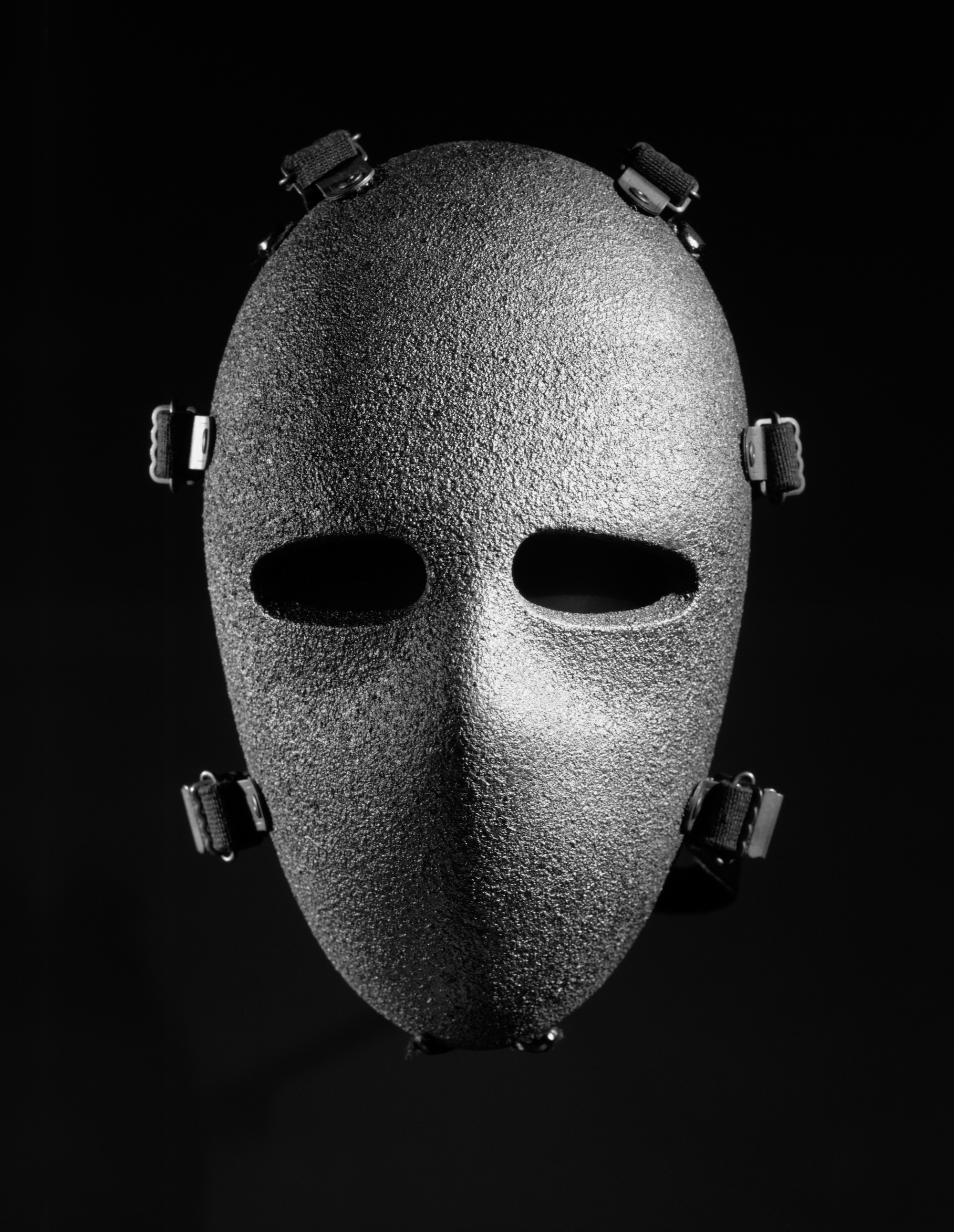 Bullet-resistant face mask, 1989